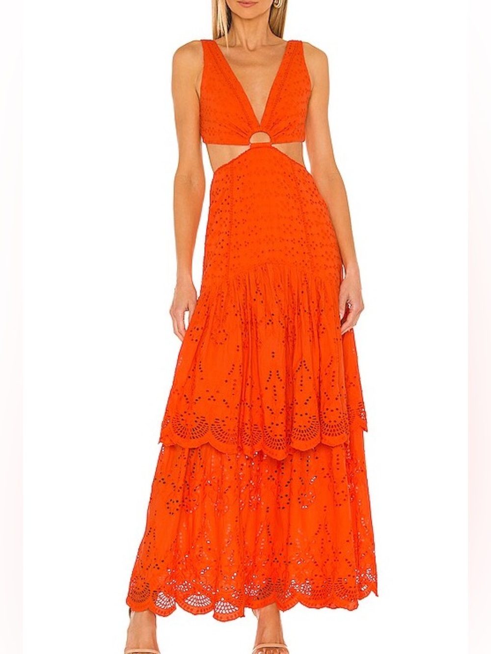 Significant Other Juliette Dress in Orange
